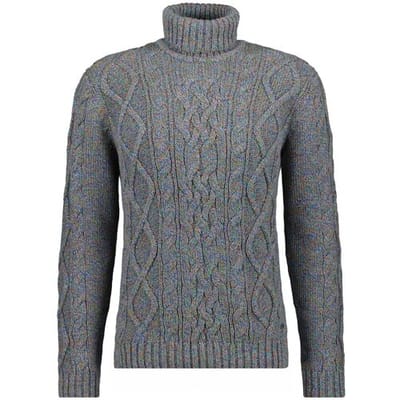 Ragman Trui Col Cable Design Pullover Multicolor / male