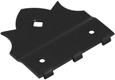 Decoratief sierelement - Houtverbinders hoek - Steunpoten bevestigen - Duplex corrosiebescherming - 85x85x2.5 mm - Antraciet