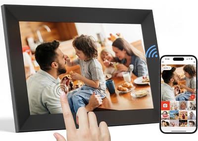 TopChoice® Digitale Fotolijst met Wifi - Fotokader - Frameo- 32GB - Touchscreen - Zwart