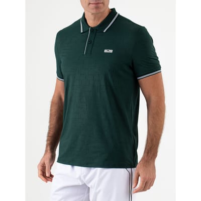 Sjeng Sports CHIEL - Maat: M Retro Green - Tennis Polo's Mannen - Poloshirt - Single Jersey