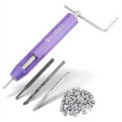 Dailygoods- Draad Reparatie Kit 50 Stuks - Schroefdraadinzetstukken - Stalen Inzetstukken - Verbeterde Verbinding - Slijtvast - Geschikt voor Aluminium/Magnesium - Schroefdraad Inzetstukken