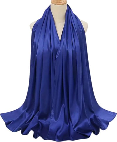 Bovista Hoofddoek - Hijab - Dames - Abaya - Sjaal - Islamitische Kleding - Moslim Kleding - Alhamdulillah - Blauw