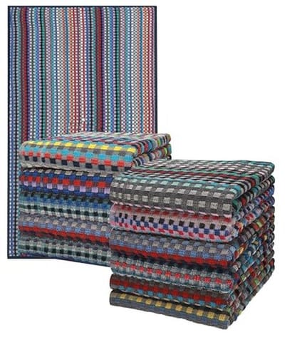 Set van 12 Keuken- en Werkdoeken van 100% Katoen - Absorberend en Robuust