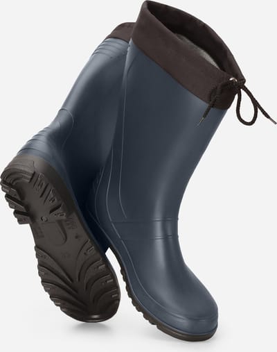 Ladeheid Dames en Heren Regenlaarzen - Waterdicht - PVC - LA-LMG-958-Axel - Navy - 36