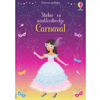 Carnaval - Sticker- En Aankleedboekje