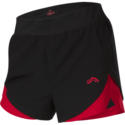 CRIVIT Verkoelende dames sportshort (Zwart, XS (32/34))