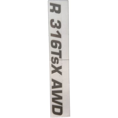 Husqvarna Motorkap Sticker R316TsX AWD
