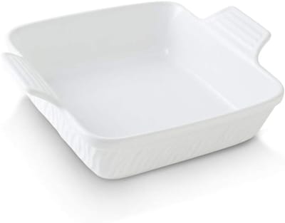 Keramische Bakvormen 8x8 - Vierkante Ovenschaal voor Brownies en Cakjes