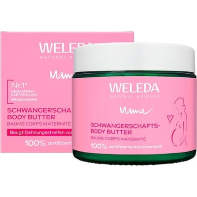 WELEDA Baby's en kinderen Mummy Zwangerschaps Body Butter Lotions Dames 150 ml