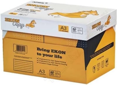 A3 Kopieerpapier 80 g/m² - 5 Pakken van 500 Vel voor Kantoor en Printen