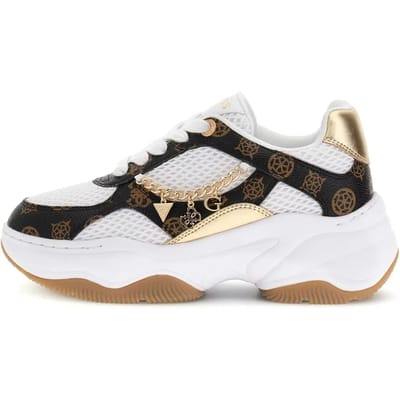 Guess Harpaa dames sneaker - Wit multi - Maat 36