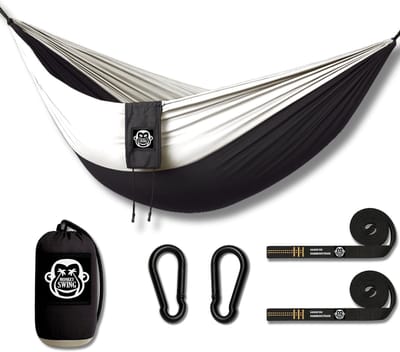 Ultralichte Reishangmat met Draagvermogen tot 220 kg - Perfect voor Camping, Trekking en Strand