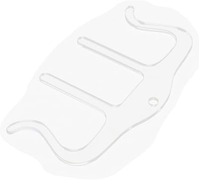 Dailygoods- Muziekboekhouder Transparant - Pagina Houder - Kunststof - Lichtgewicht - Handig - Elegant Ontwerp - Muziekpagina Houder