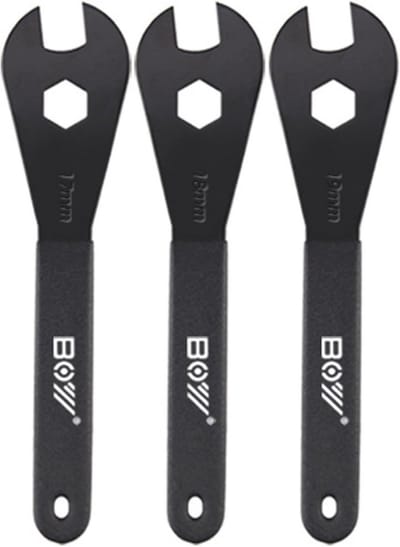 Fietskegelmoersleutelset 13-19mm - Tapered wrenches - Voor wielnaaf en asmoeren - Professionele fietsonderhoud - m-winkel