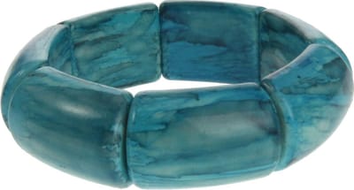 Behave - Armband dames - Turquoise marmerlook - Zomertrend boho
