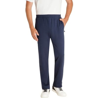 Comfortabele heren vrijetijdsbroek blauw - Blauw - Maat - 48