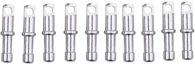 Dailygoods- Eindstop Lichtgewicht - 10 Stuks - Aluminiumlegering - Tent Accessoires - Reparatiehuls - Koorddoorvoer - Tentaccessoires
