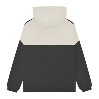 Lambretta Heren SS26 jas met contrasterend paneel (IJzer/Zilver)