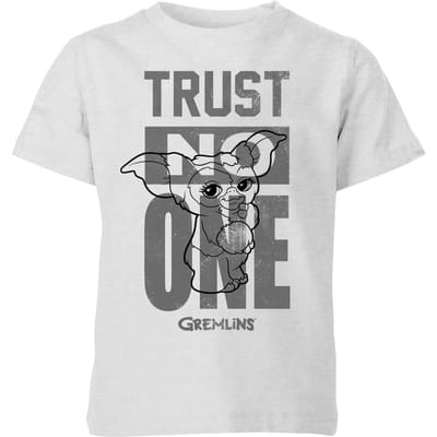 Gremlins Trust One Mogwai Kids' T-Shirt - Grey - 122/128 (7-8 jaar)
