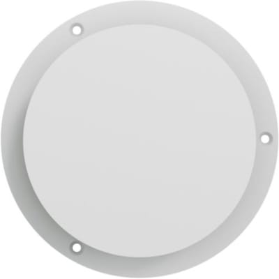 Hotbath &More VGRS015 ventilatierooster rond met schroeven mat wit