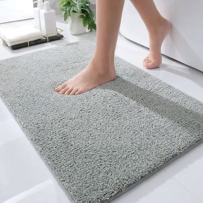Casilin Badmat Antislip 60x90cm Havana - Waterabsorberende Badkamermat - Sneldrogend - 100% Katoen - Wasbaar - Groen