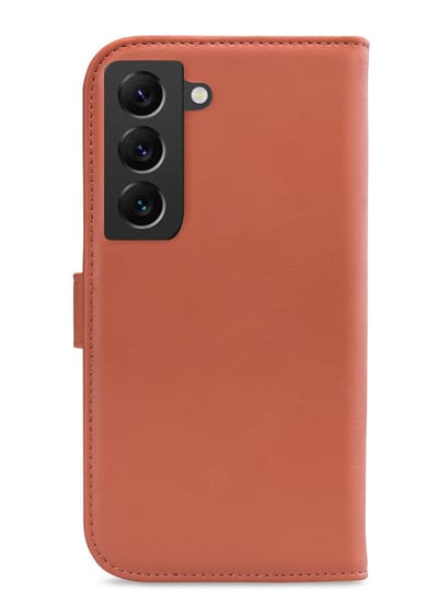 My Style Telefoonhoesje geschikt voor Samsung Galaxy S22 Plus Hoesje | My Style Flex Wallet Bookcase Portemonnee | Pasjeshouder voor 3 Pasjes | Telefoonhoesje voor Pinpas / OV Kaart / Rijbewijs - Rust Red | Rood