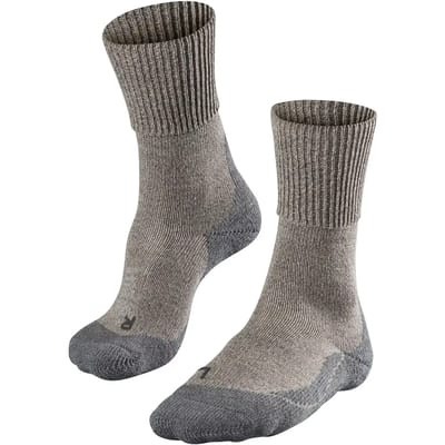 FALKE TK1 Wool anti-blaar dik wol functioneel materiaal wandelsokken heren beige - maat 39-41