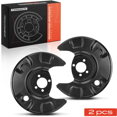 Frankberg 2x Remplaat Achteras Beide kanten voor VW Golf 2