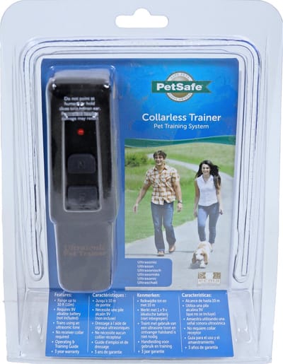Petsafe Hondentrainer Ultrasonic 21 X 16 X 7 Cm Zwart