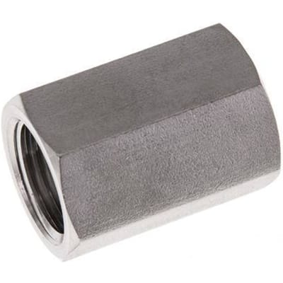 1/2'' NPT RVS Sok 210 Bar - Hydrauliek - FL2S-F-S-012N