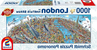 Legpuzzel Londen - Stadsbeeld Puzzel - Ontspannen Hobby - Kwaliteit die je kunt vastpakken - 1000 stukjes - Multicolor
