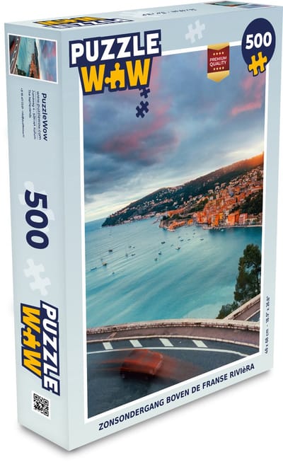 Puzzel Stad - Kust - Water - Legpuzzel - Puzzel 500 stukjes