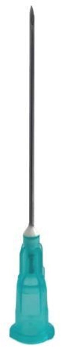 Romed 100st injectienaald 21G x 1.5 - steriele naalden - injectienaalden - naald - Groen - Roestvrij Staal - Speciaal geslepen facet - injectie