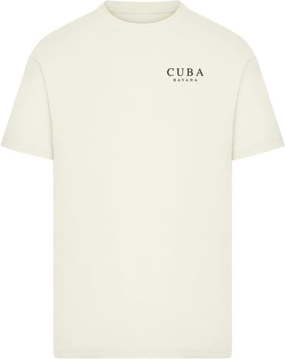 Mister Tee - Summer Stay Heren Tshirt - XS - Creme