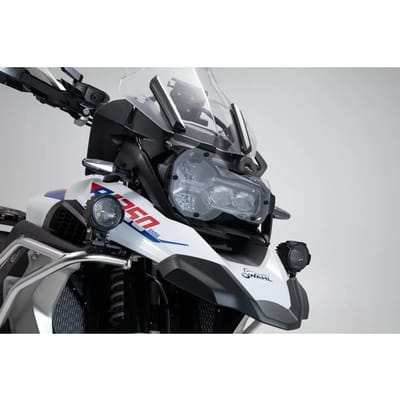 Koplampafdekking met pvc scherm SW-Motech R1200GS(12-),R1250GS(18-)