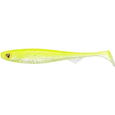 Fox Rage Ultra UV Slick Shad 11cm - Kleur : Chartreuse Ayu