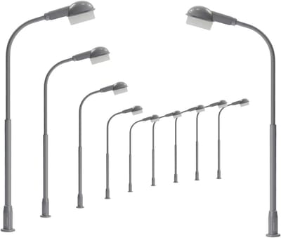 5 Stuks Modeltrein Verstralers Warm Wit LED Verlichting voor Diorama en Landschap
