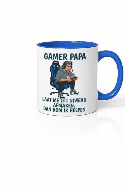 Gamer Papa Mok - Laat me dit niveau afmaken, dan kom ik helpen!