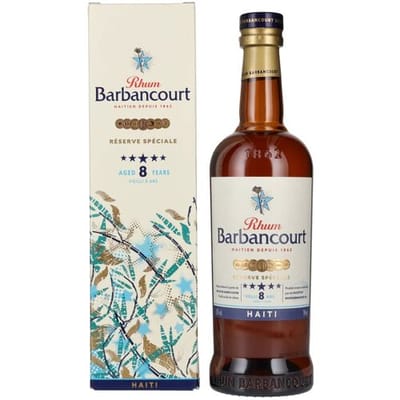 Barbancourt Rhum Barbancourt 8 Years Old Réserve Spéciale Haiti Rhum 43% Vol. 0,7l in geschenkverpakking