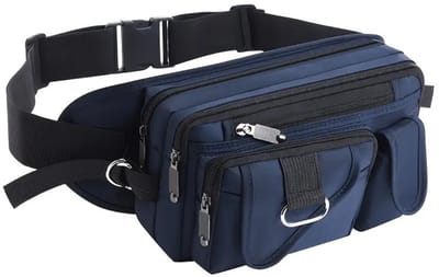 Bovista Heuptas - Heuptasje - Heuptasjes - Money Belt - Dames - Heren - Festival - Wandelen - Fanny Pack - Blauw