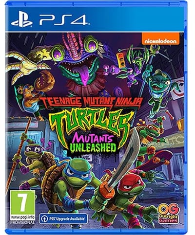 Teenage Mutant Ninja Turtles: Mutants Unleashed PS4 Game