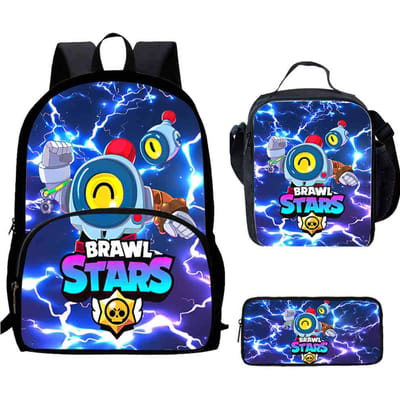 Sac à dos Brawl Stars Impression Haute Définition Multifonctionnel Léger