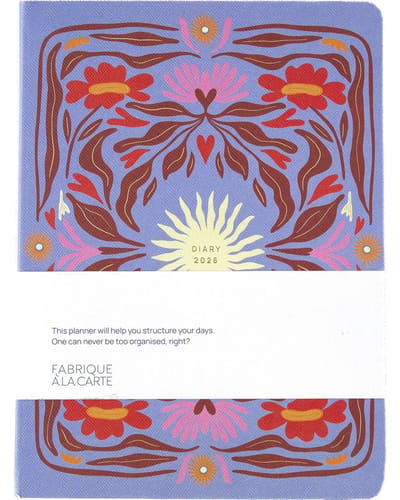 Fabrique - Agenda 2026 - Zon Lavendel Blauw - A5
