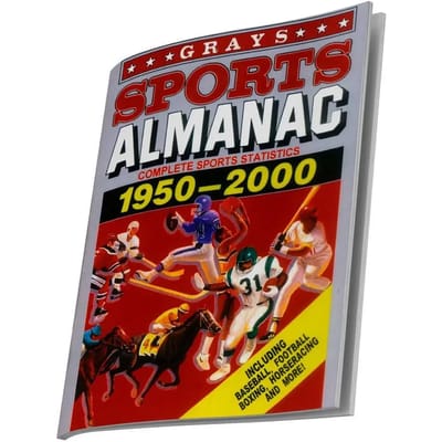 Notebook terug naar de toekomst SD Toys Premium Sports Almanac