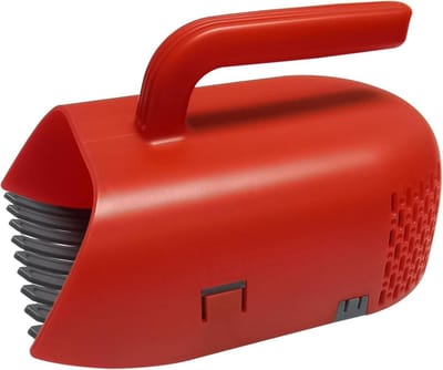 Bessenplukker Fruitkam - Kersen Schep - Moeiteloos Oogsten - Beschermt Planten - 24 x 15 x 13 cm - Rood