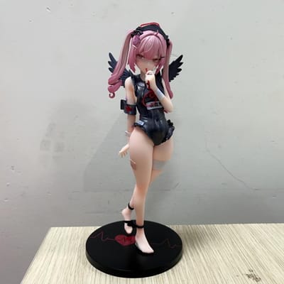26CM Verpleegster Ai Tsukuyomi Riko Leerling bunny girl tweestijl figuur PVC Spelbeeldje Anime Model Actie Volwassen Pop speelgoed cadeaus gray
