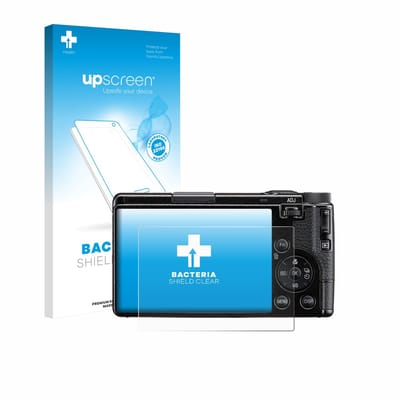upscreen - Screenprotector voor Ricoh GR IV HDF 2025 - Folie Beschermfolie transparant antibacterieel
