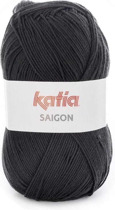 Katia Saigon - 02 zwart - Acryl Garen
