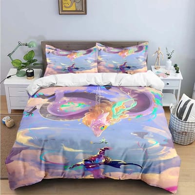 Prachtige Spel Z-Zelda Beddengoed Sets Prachtige Set Dekbedovertrek Beddekenset Beddengoed Set Luxe Cadeau Huis Textiel 220*240cm 3pcs
