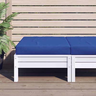 vidaXL - Palletkussen - 60x60x9,5 - cm - oxford - stof - blauw